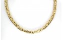 18 Carat Gold King's Necklace Extra Wide