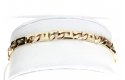 Gold men's bracelet 5.5mm wide