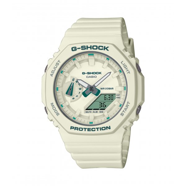 G-Shock G-MS GMA-S2100GA-7AER Green Accent Colors watch