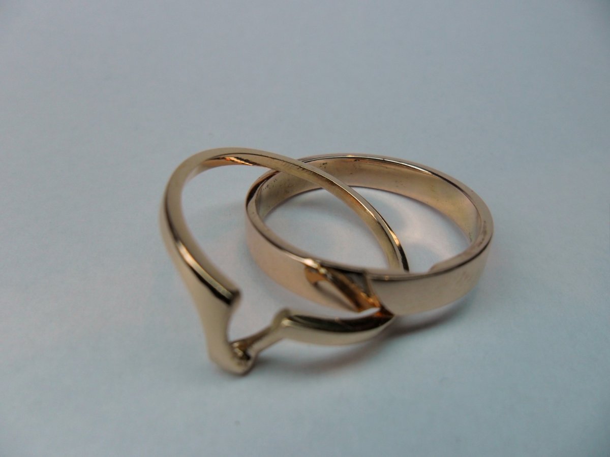 2Gether Ring Rosé Goud