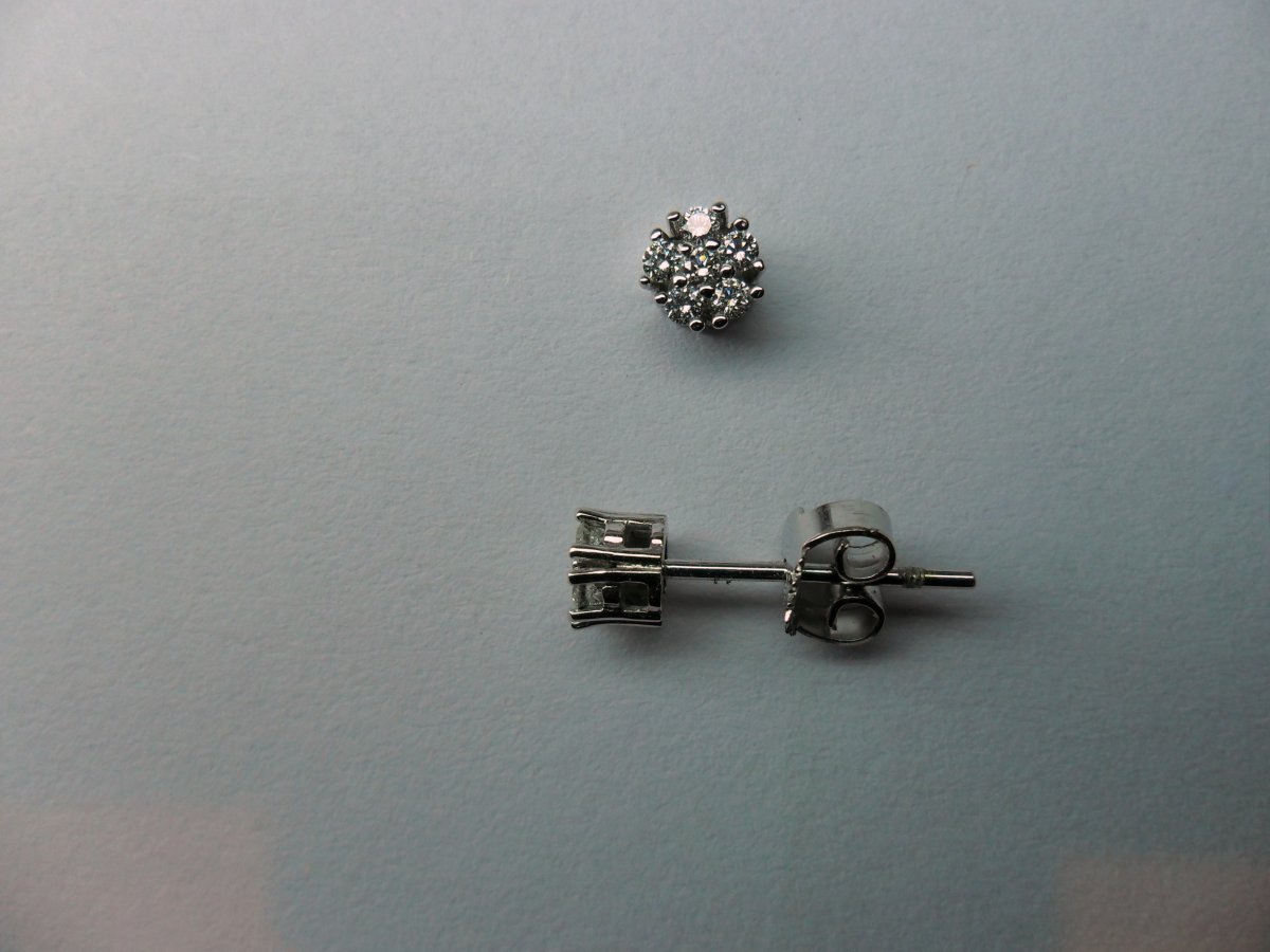  Cirkel Oorstekers Witgoud