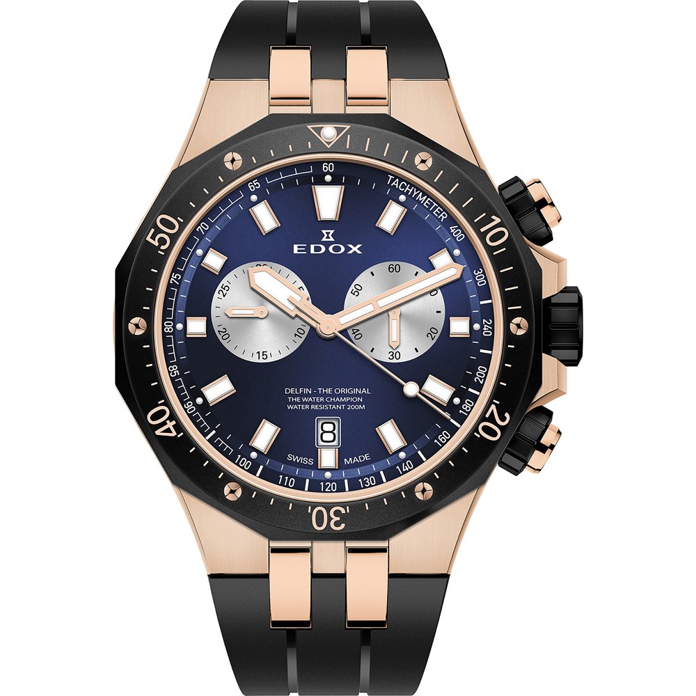 Edox Delfin Horloge 10109 357RNCA BUIRA