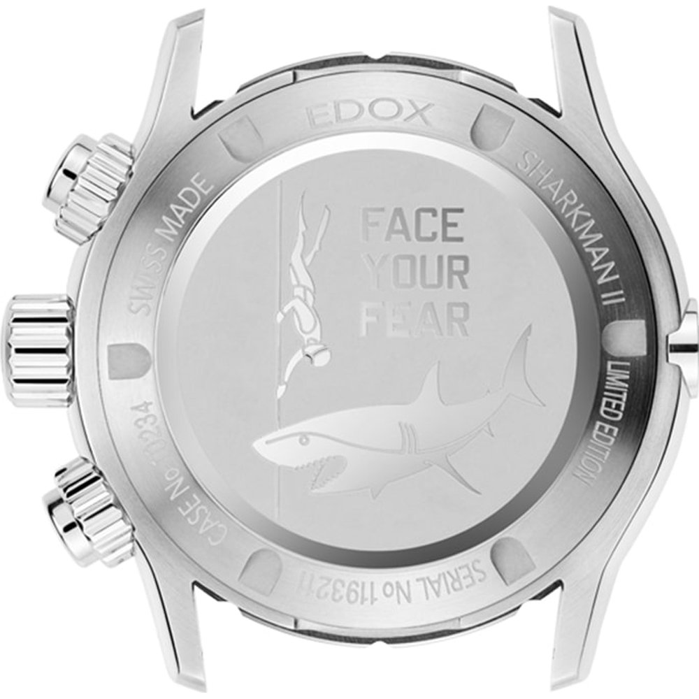 Edox Sharkman III Limited Edition horloge 10241 TIV BUIN