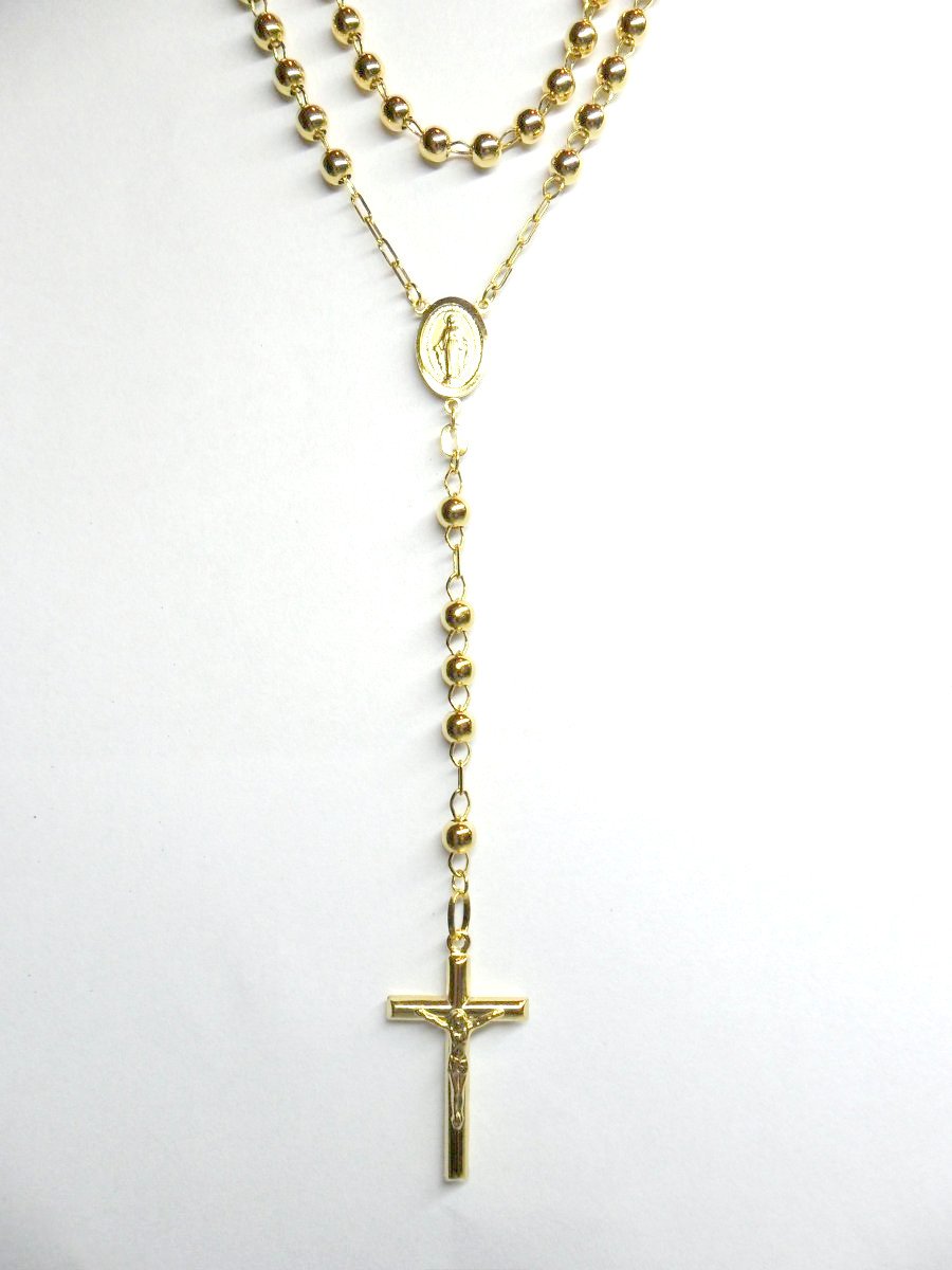 Geelgouden Rozenkrans Zwaar