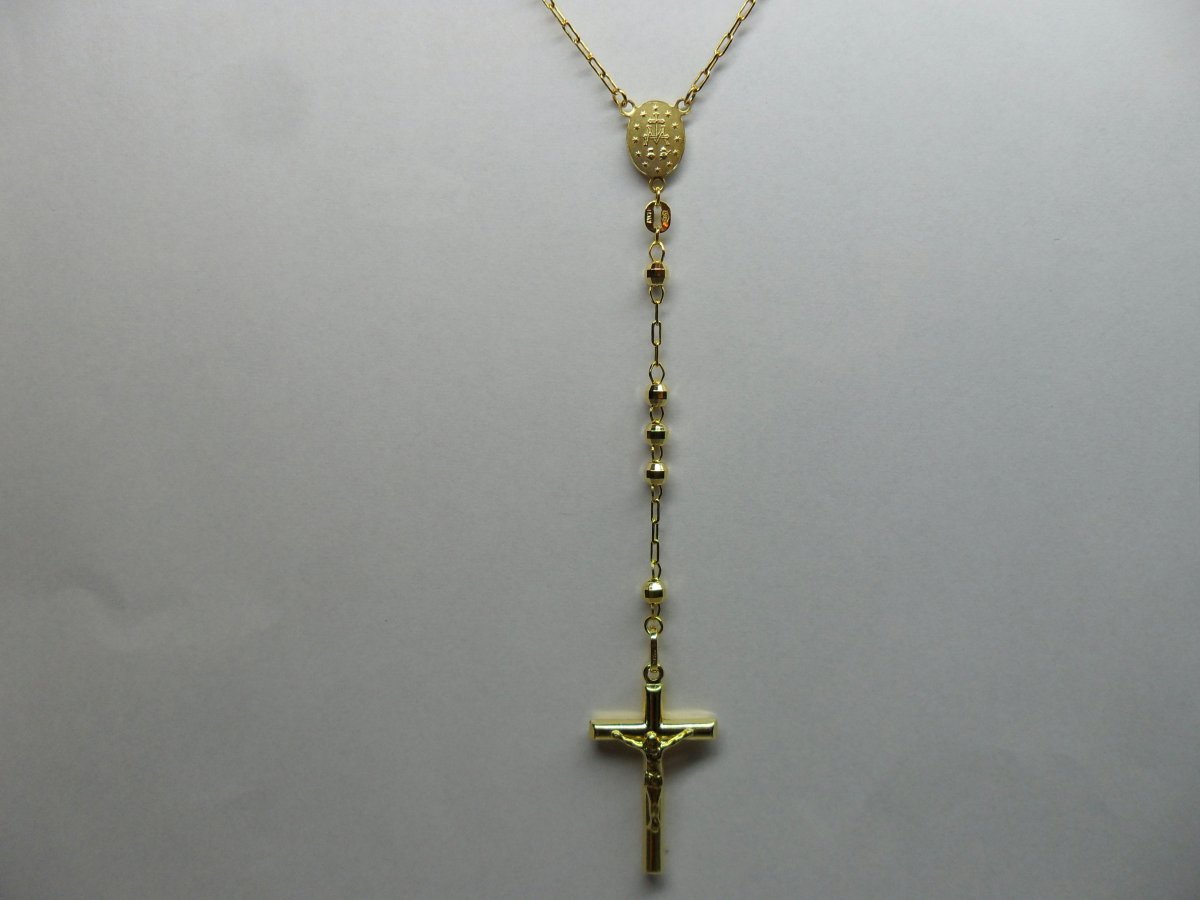 Geelgouden Rozenkrans Facet