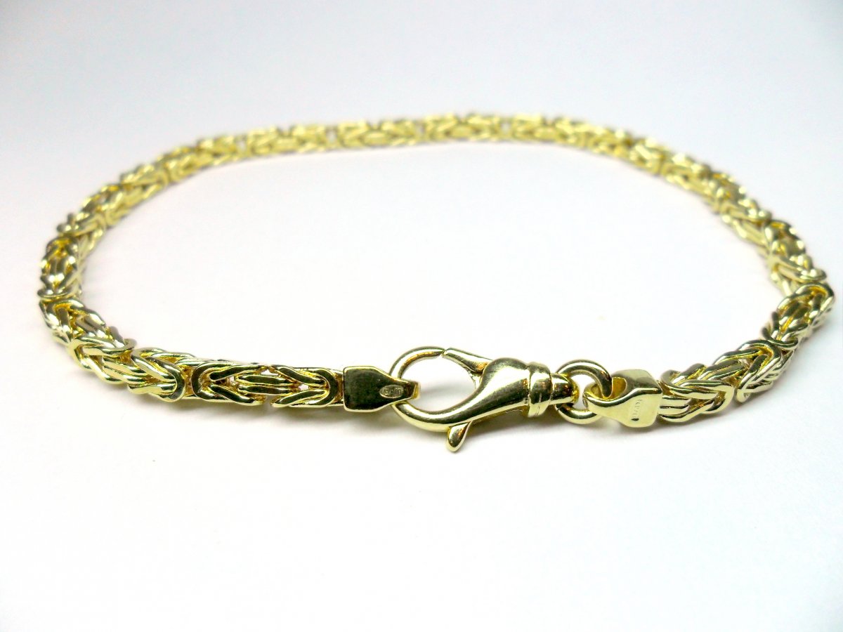 Koningsarmband Geelgoud