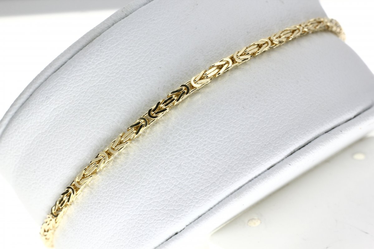 Yellow Gold Kings Bracelet Small