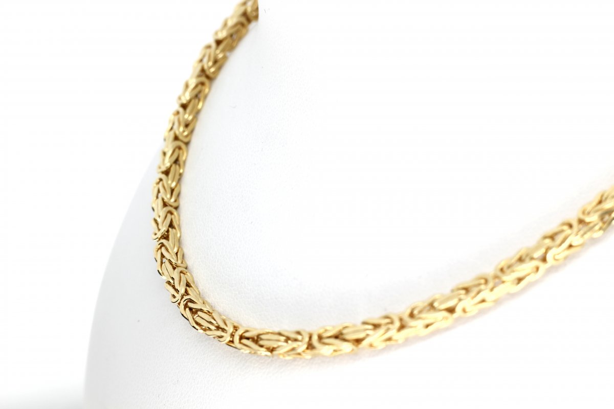 Koningscollier Geelgoud Breed