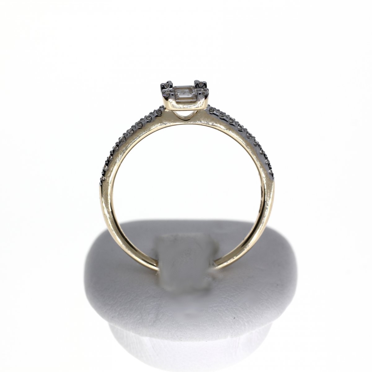 Rijring Baguette Solitair 27-0.37crt