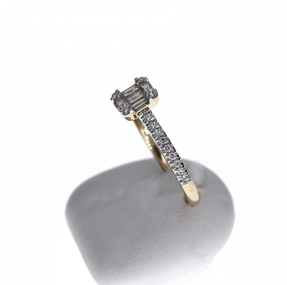 Rijring Baguette Solitair 27-0.37crt