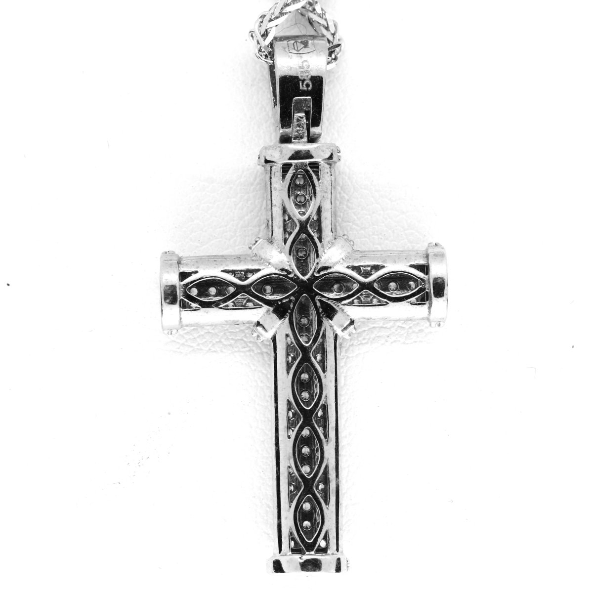 Kruis Hanger witgoud pave