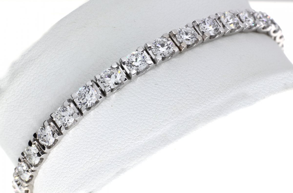 Lab-grown Tennisarmband 41-11.43ct