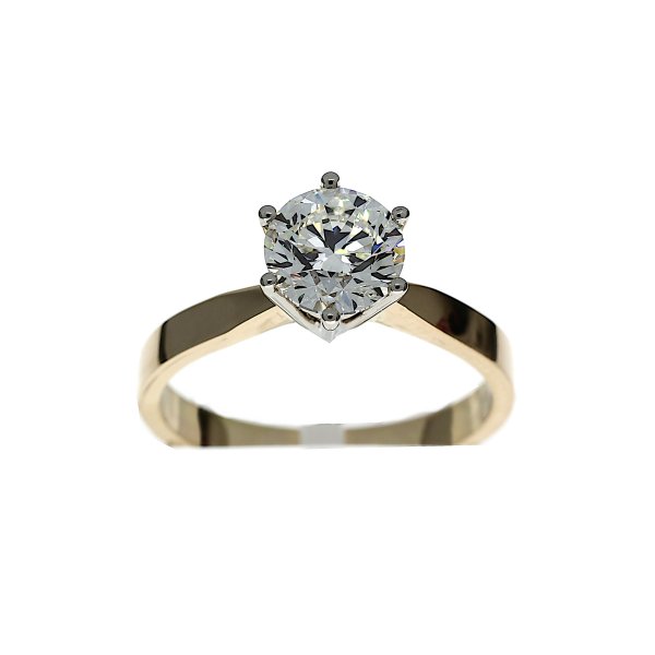 Solitair Ring 1.57ct.