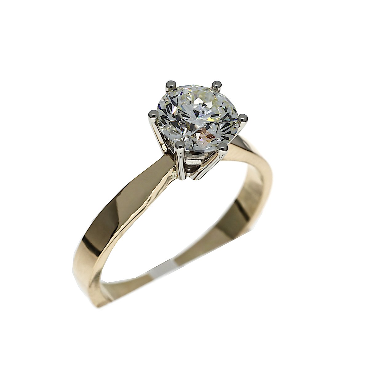 Solitair Ring 1.57ct.