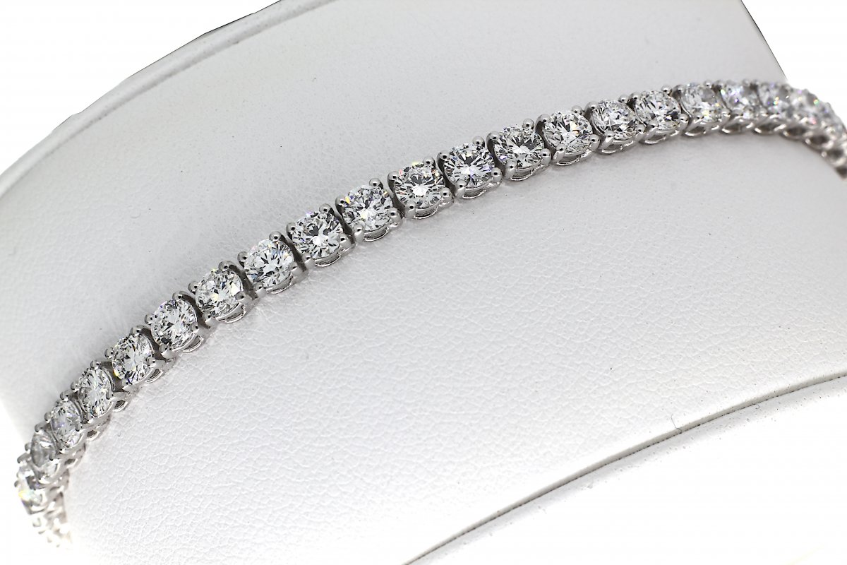 Lab-grown Tennisarmband 47-9.40crt