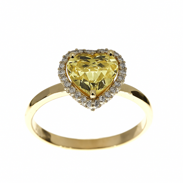 Lab-grown Hartgeslepen Diamant Halo ring 1.52crt