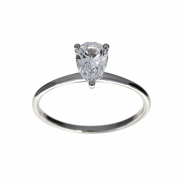 Lab-grown Peer Solitiar ring 1-0.71crt