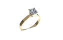 Labgrown Solitair ring 1-1.10crt.