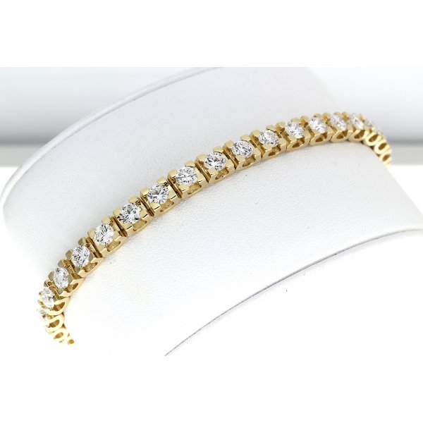 Lab-grown Tennisarmband 35-8.40crt