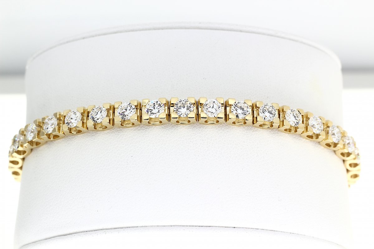 Lab-grown Tennisarmband 35-8.40crt