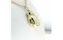 Gouden Bokshandschoen hanger
