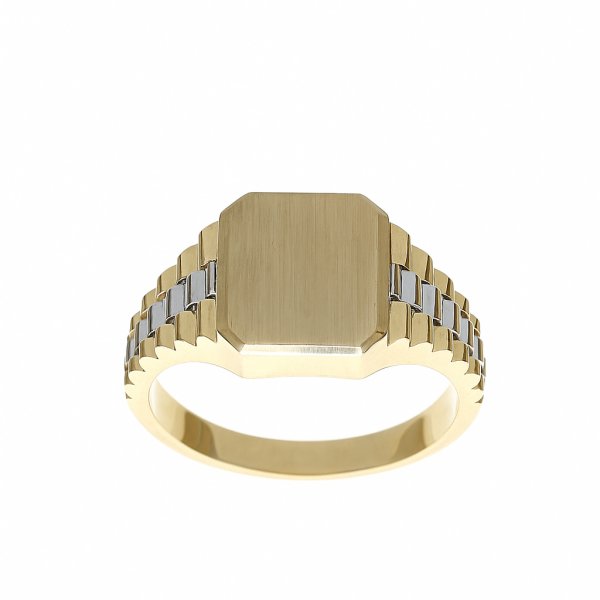 Bi-Color Zegelring