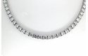 Lab-Grown 1/2 Tennis collier 54-11.88crt