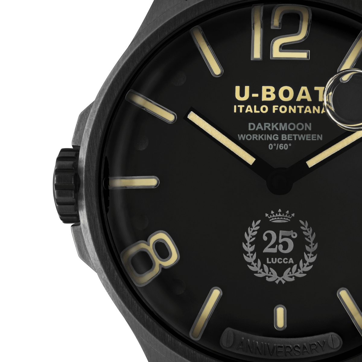 U-Boat Darkmoon 25° Black PVD horloge 2026