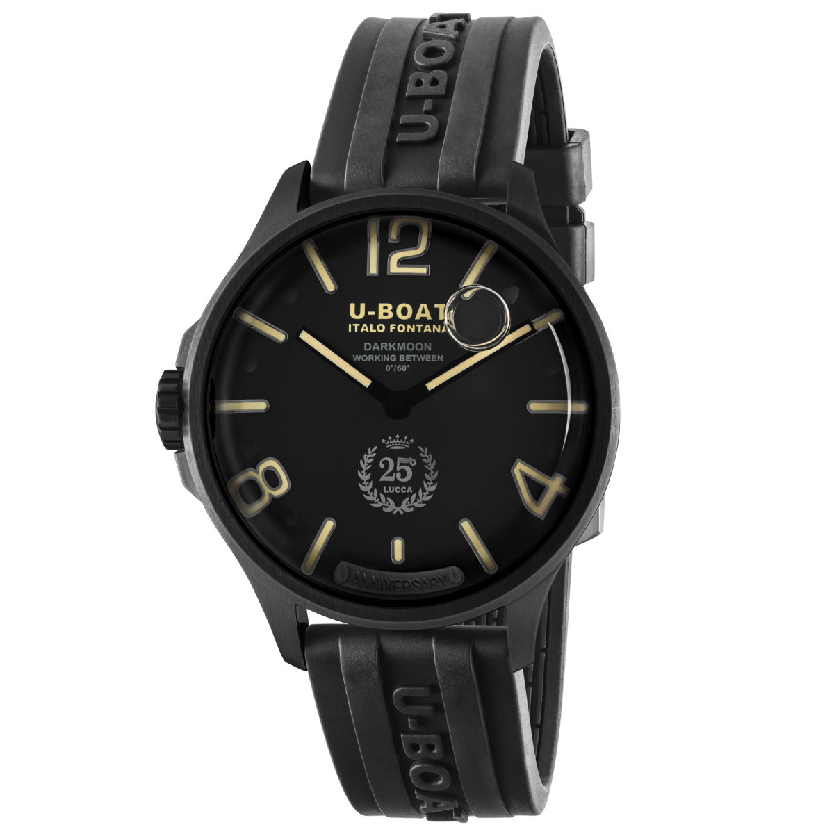 U-Boat Darkmoon 25° Black PVD horloge 2026