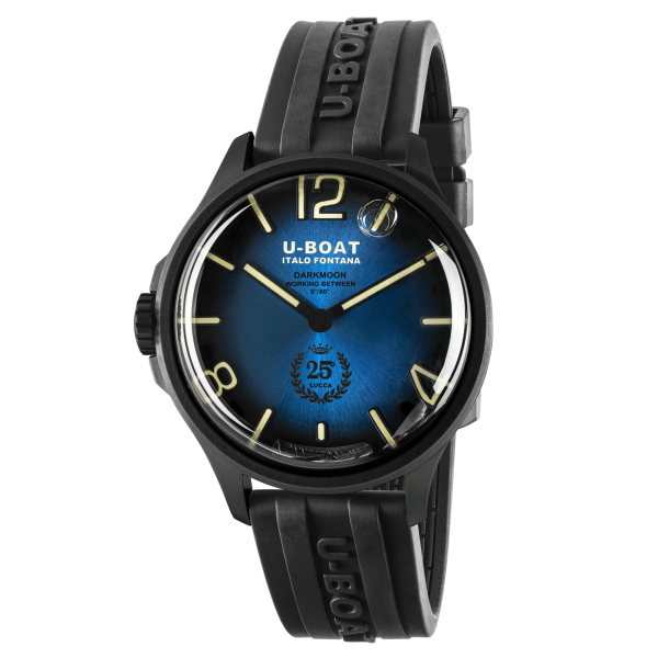 U-Boat Darkmoon 25° Blue Soleil PVD horloge 2028