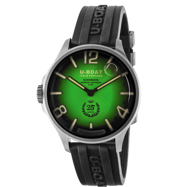 U-Boat Darkmoon 25° Green Soleil SS horloge 2031