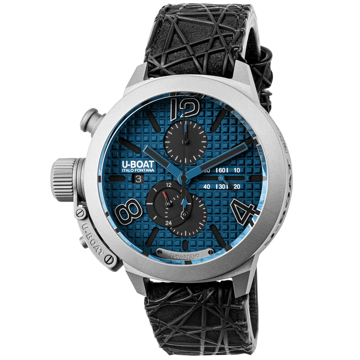 U-Boat Classico 45 Titanium Tungsten Blue 3003