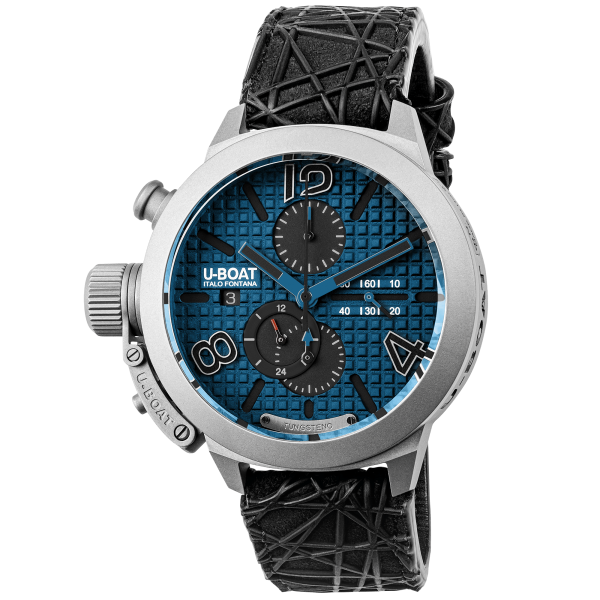 U-Boat Classico 45 Titanium Tungsten Blue 3003