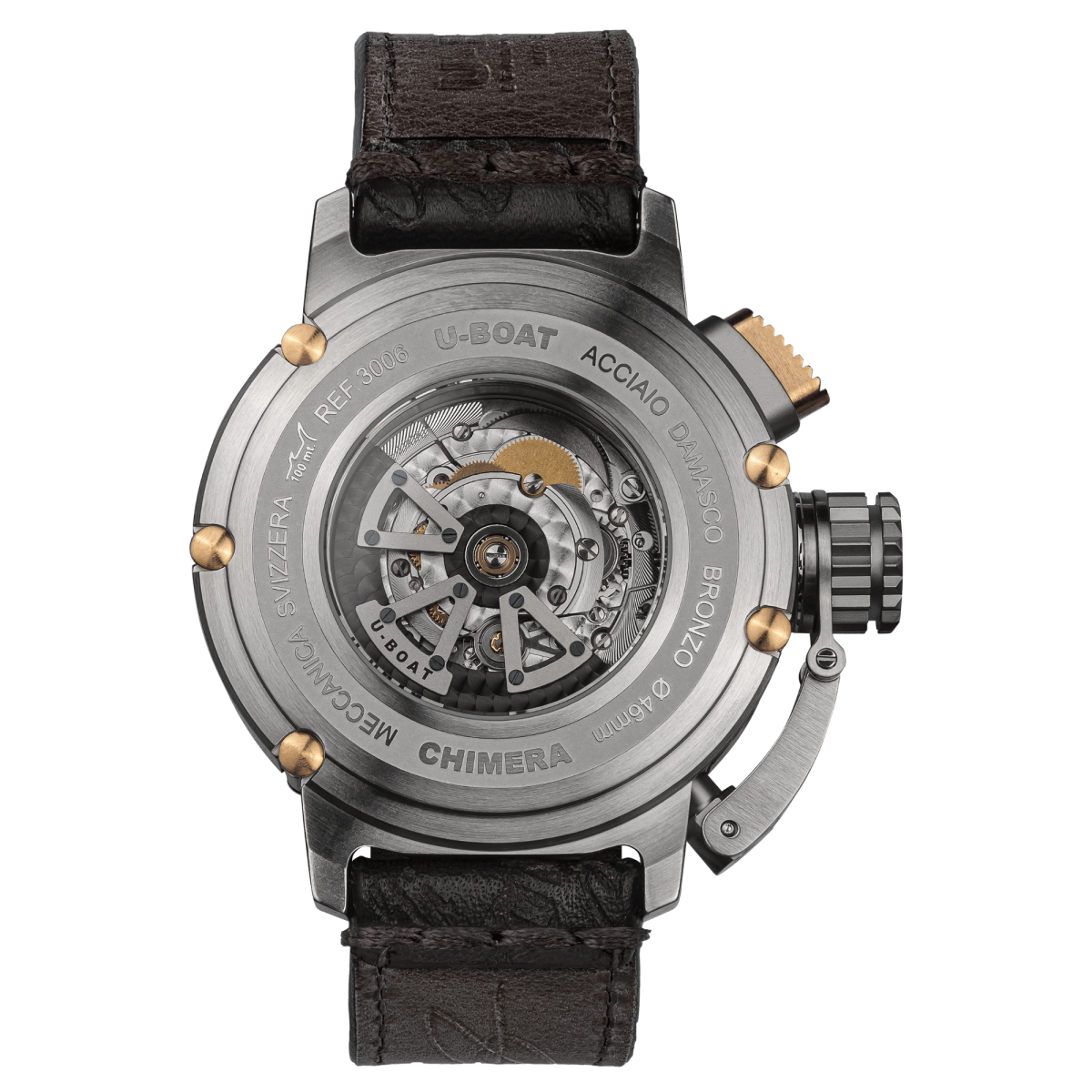 U-Boat Chimera Damasco Bronze horloge 3006