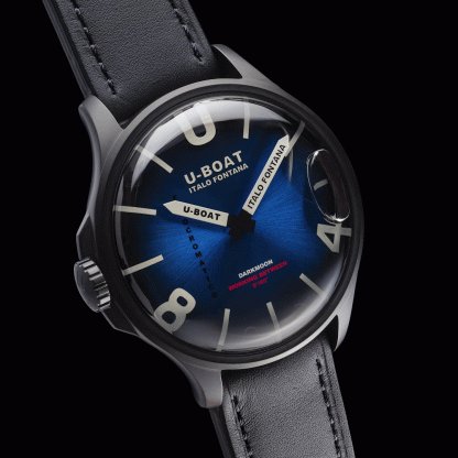 U-Boat Darkmoon Kama PVD Blue horloge 3341