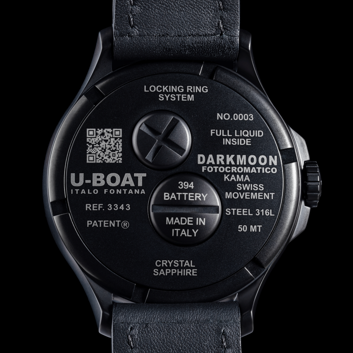 U-Boat Darkmoon Kama PVD Green horloge 3343