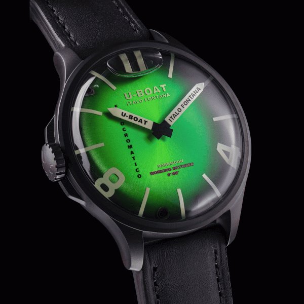 U-Boat Darkmoon Kama PVD Green horloge 3343