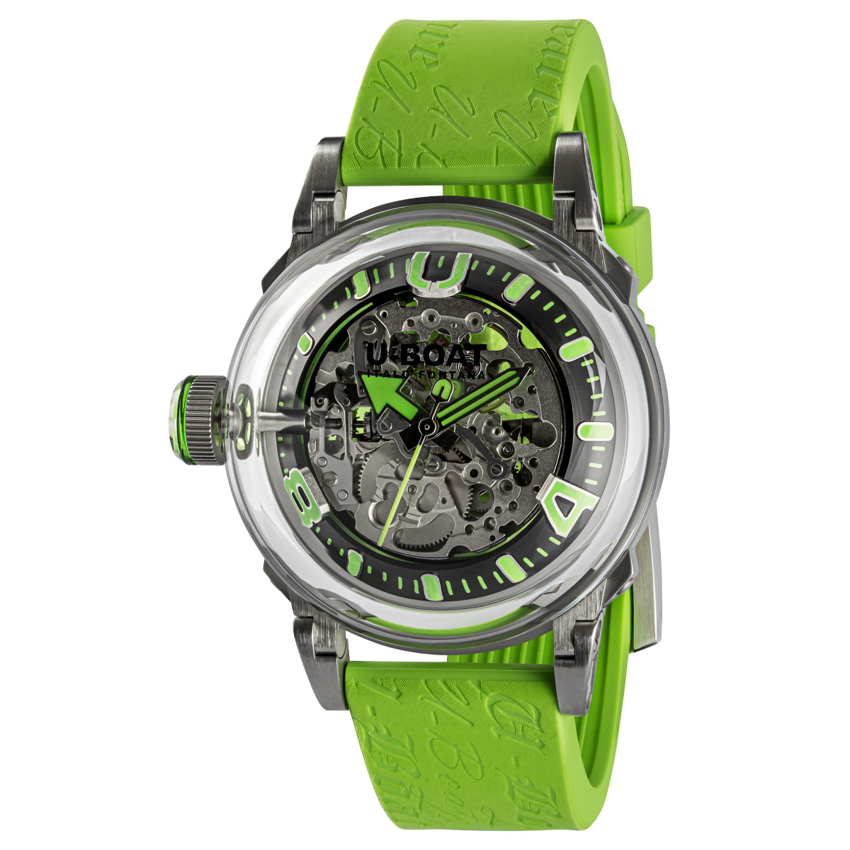 U-Boat U-65 automatic horloge 44mm SS Green 3344