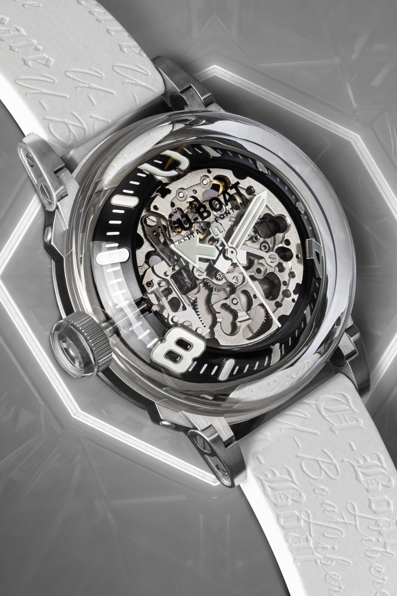 U-Boat U-65 automatic horloge 44mm SS White 3346