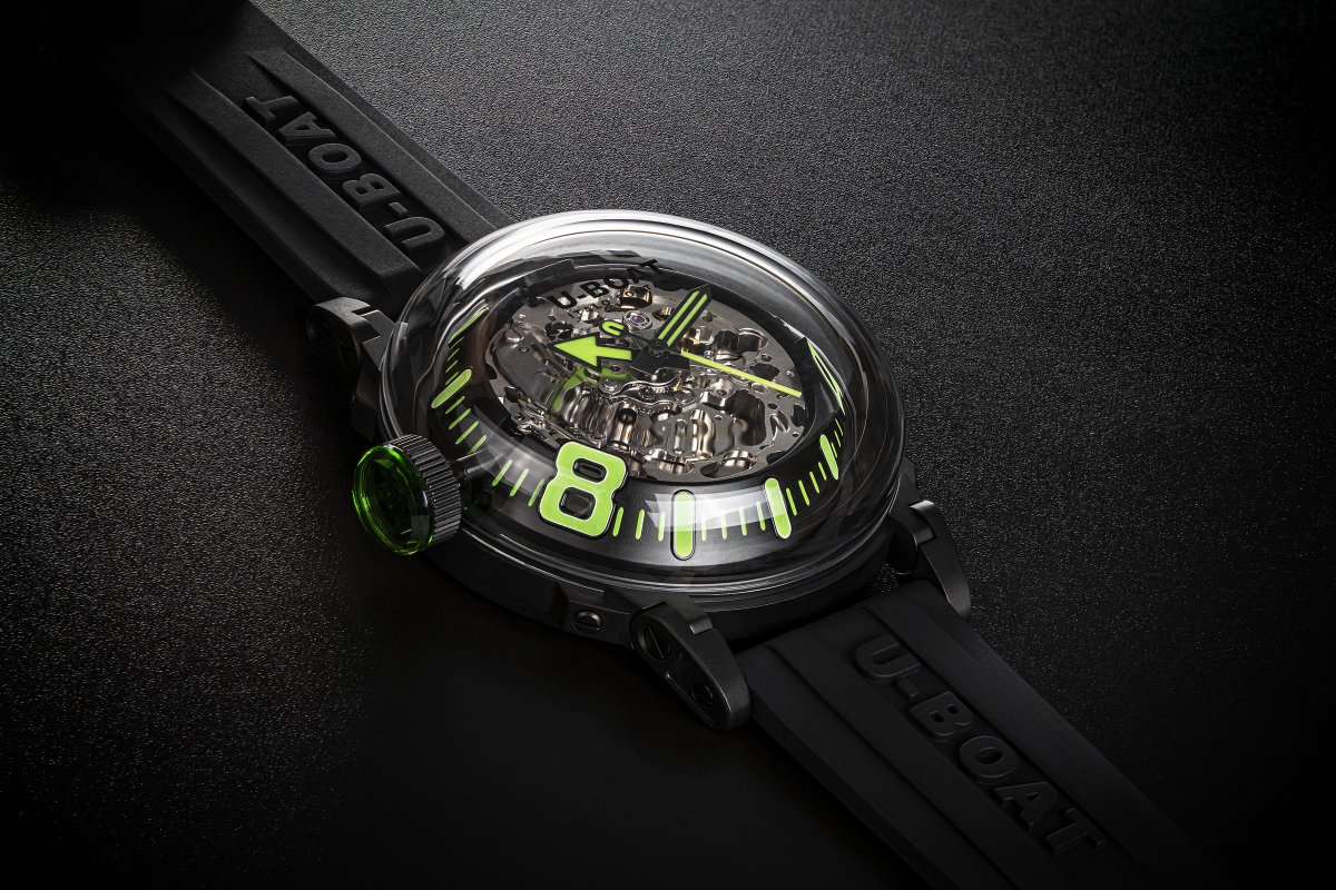 U-Boat U-65 automatic horloge 44mm PVD Green 3347