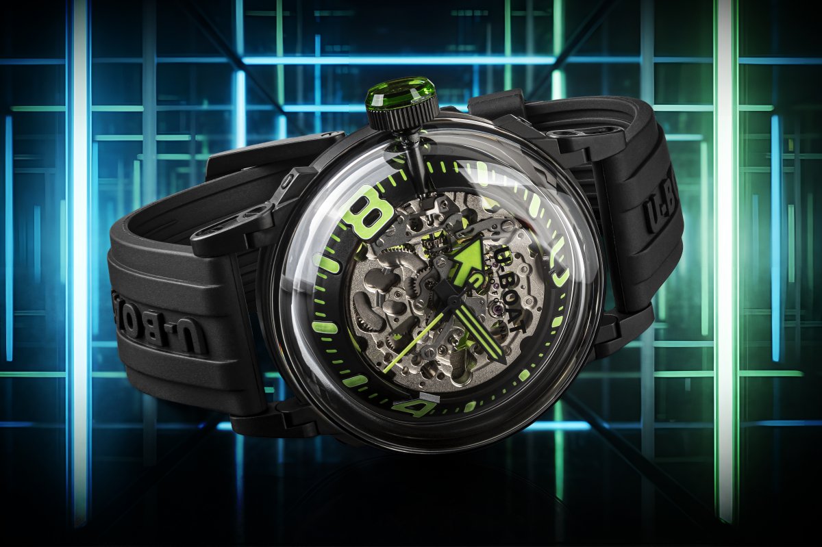 U-Boat U-65 automatic horloge 44mm PVD Green 3347