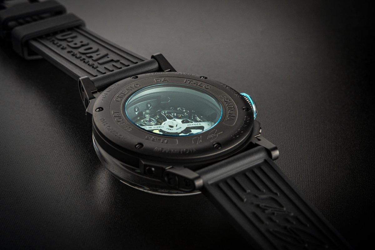 U-Boat U-65 automatic horloge 44mm PVD Turquoise 3348