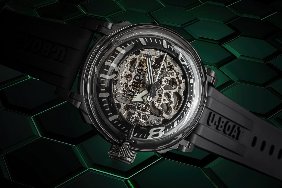 U-Boat U-65 automatic horloge 44mm PVD White 3349