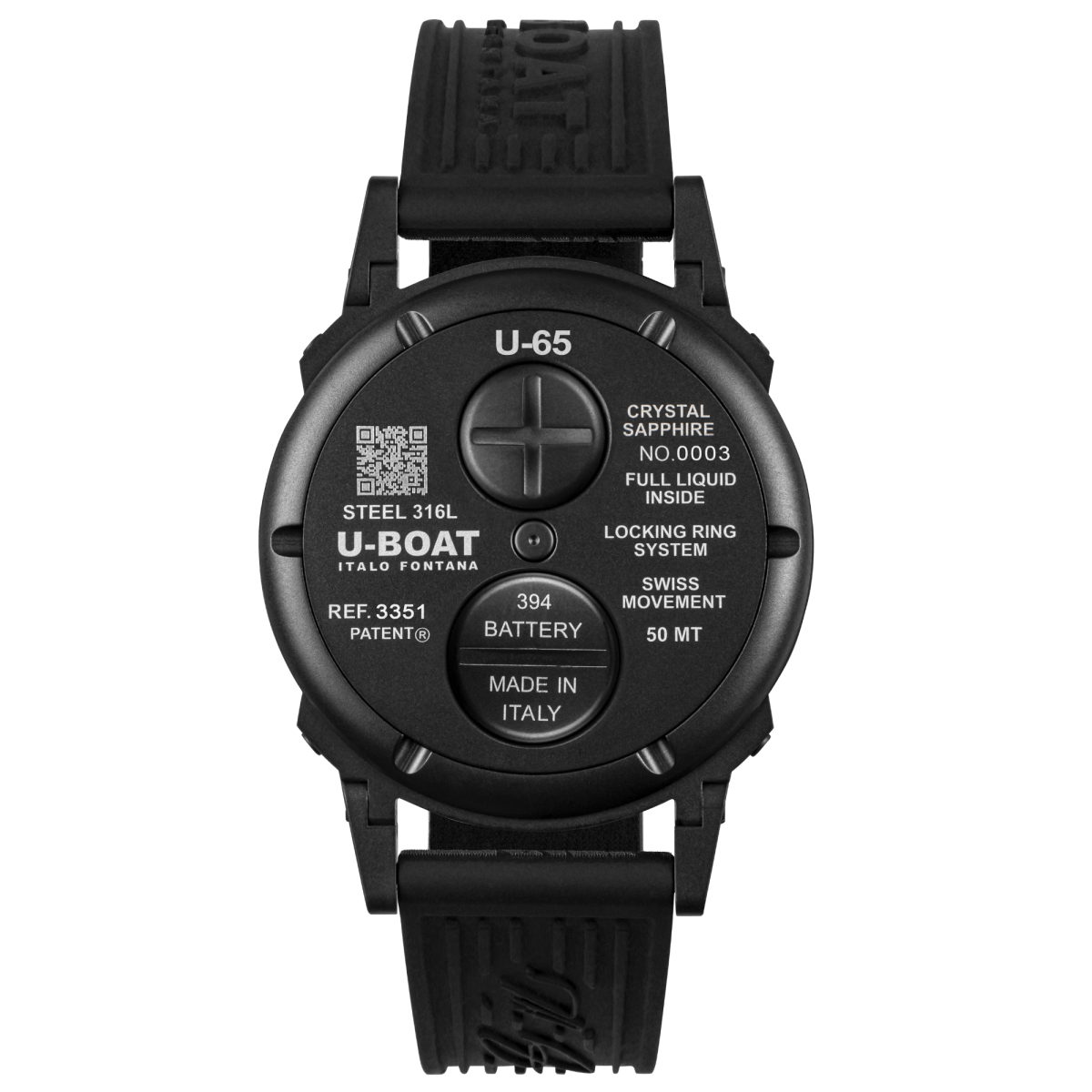 U-Boat U-65 horloge 44MM PVD Green 3351
