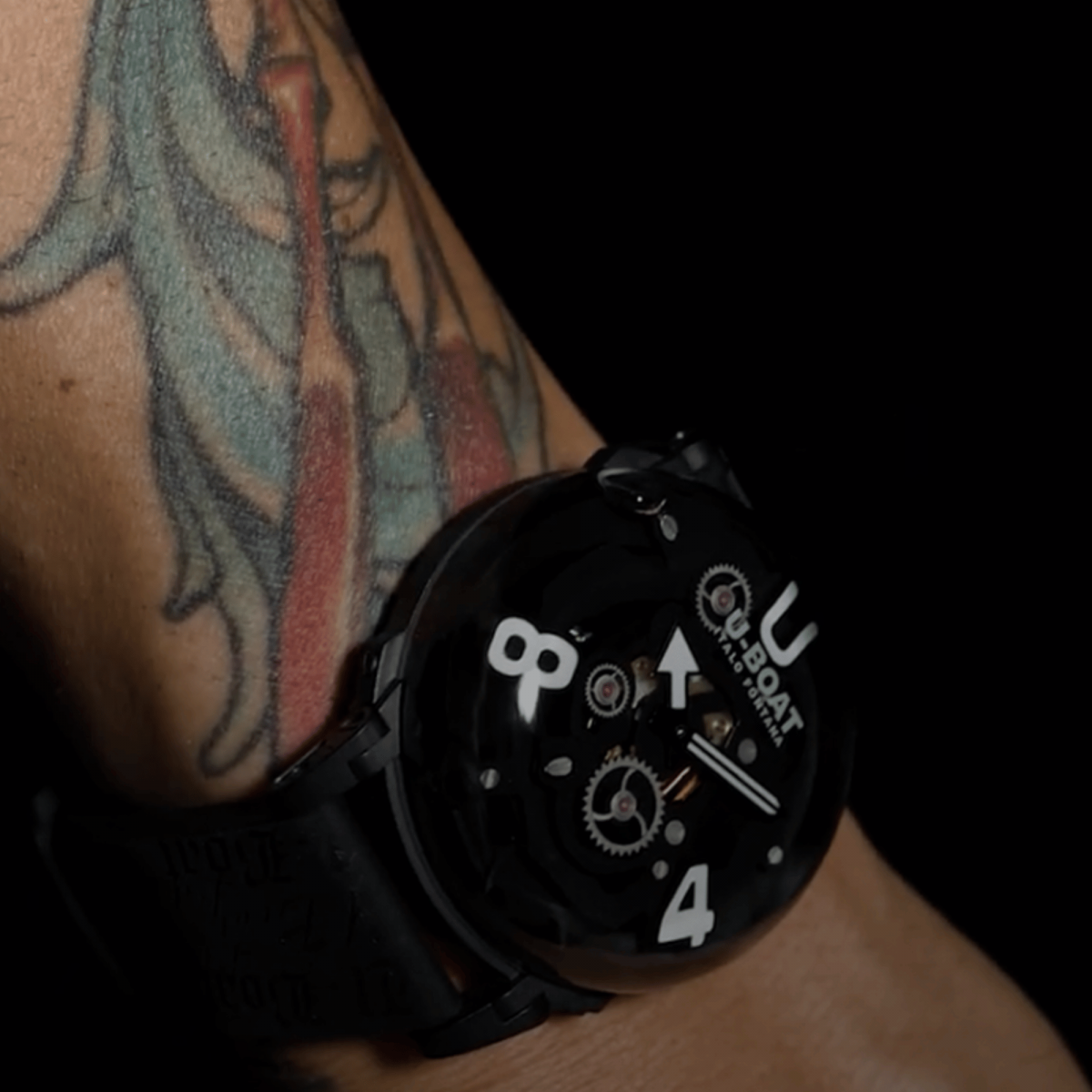 U-Boat U-65 horloge 44MM PVD White 3355