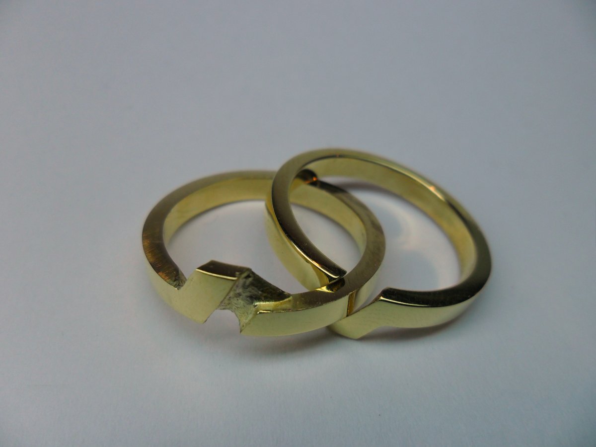 2Gether Ring Integrated Geelgoud