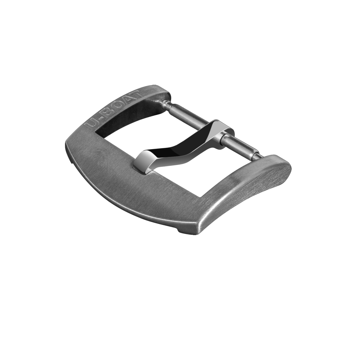 U-Boat Tongue gesp 18mm two tone 7019/SHINY/MATT