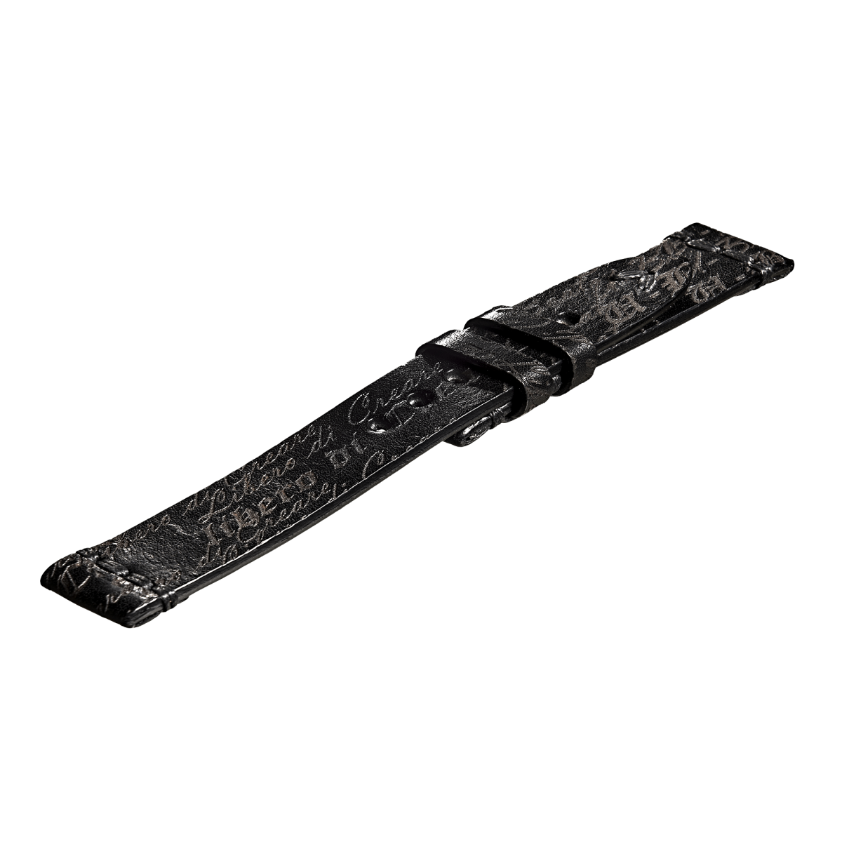 U-Boat horlogeband 23/22mm Libero di Creare Black 7780/Z