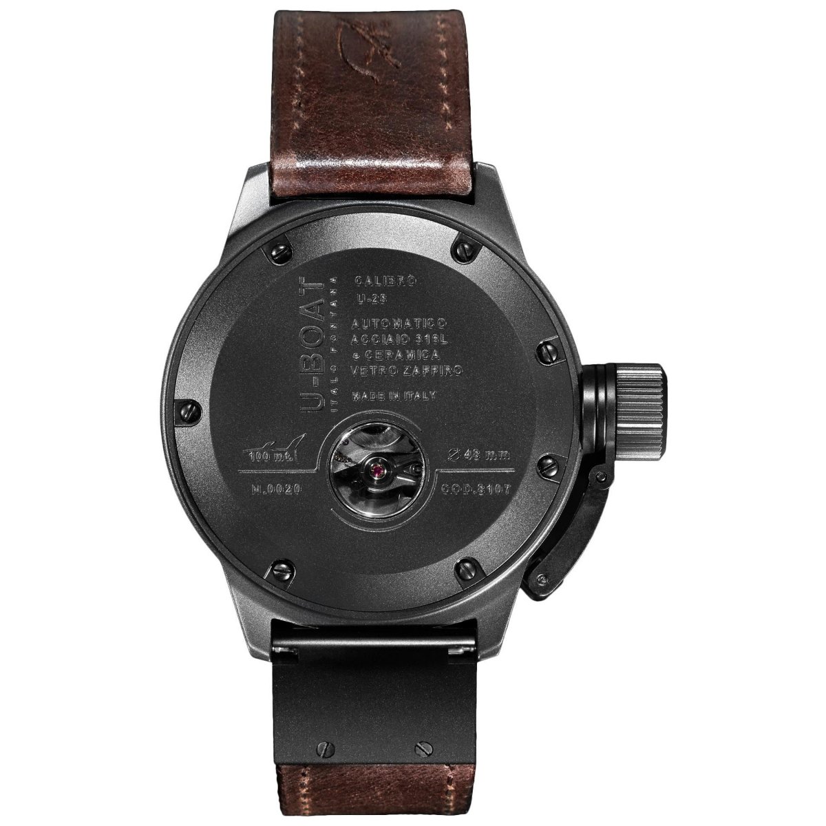 U-Boat Classico Matt Ceramic Horloge 8107