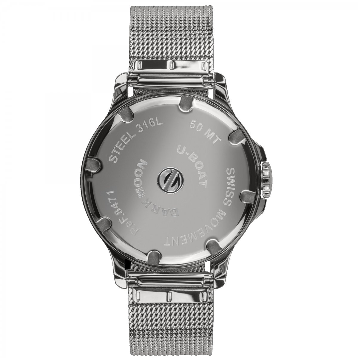 U-Boat Darkmoon SS Horloge 8471-MT